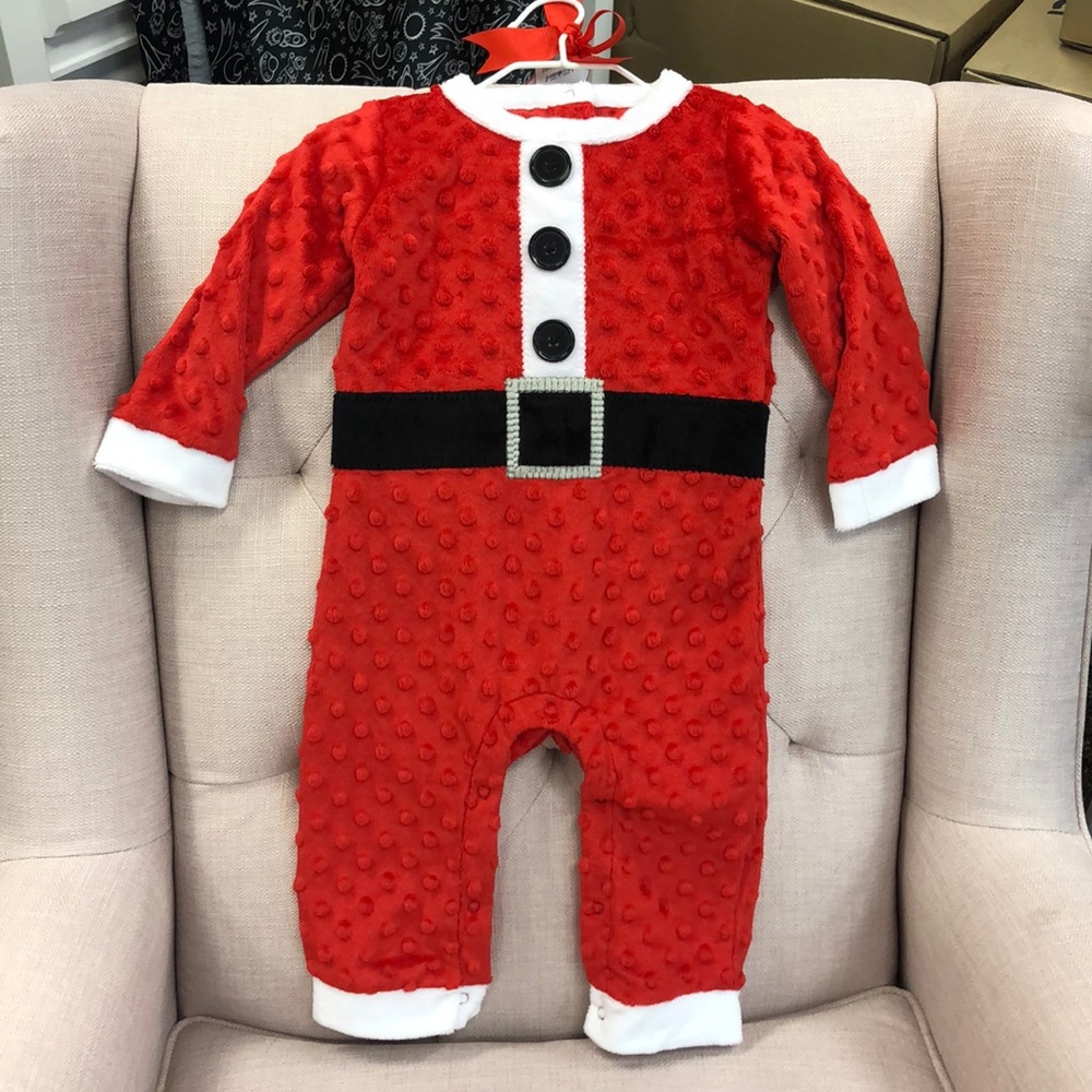 NWT Santa suit 6-12months